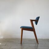 Teak Model 42 Chairs by Kai Kristiansen for Schou Andersen, Set of 6