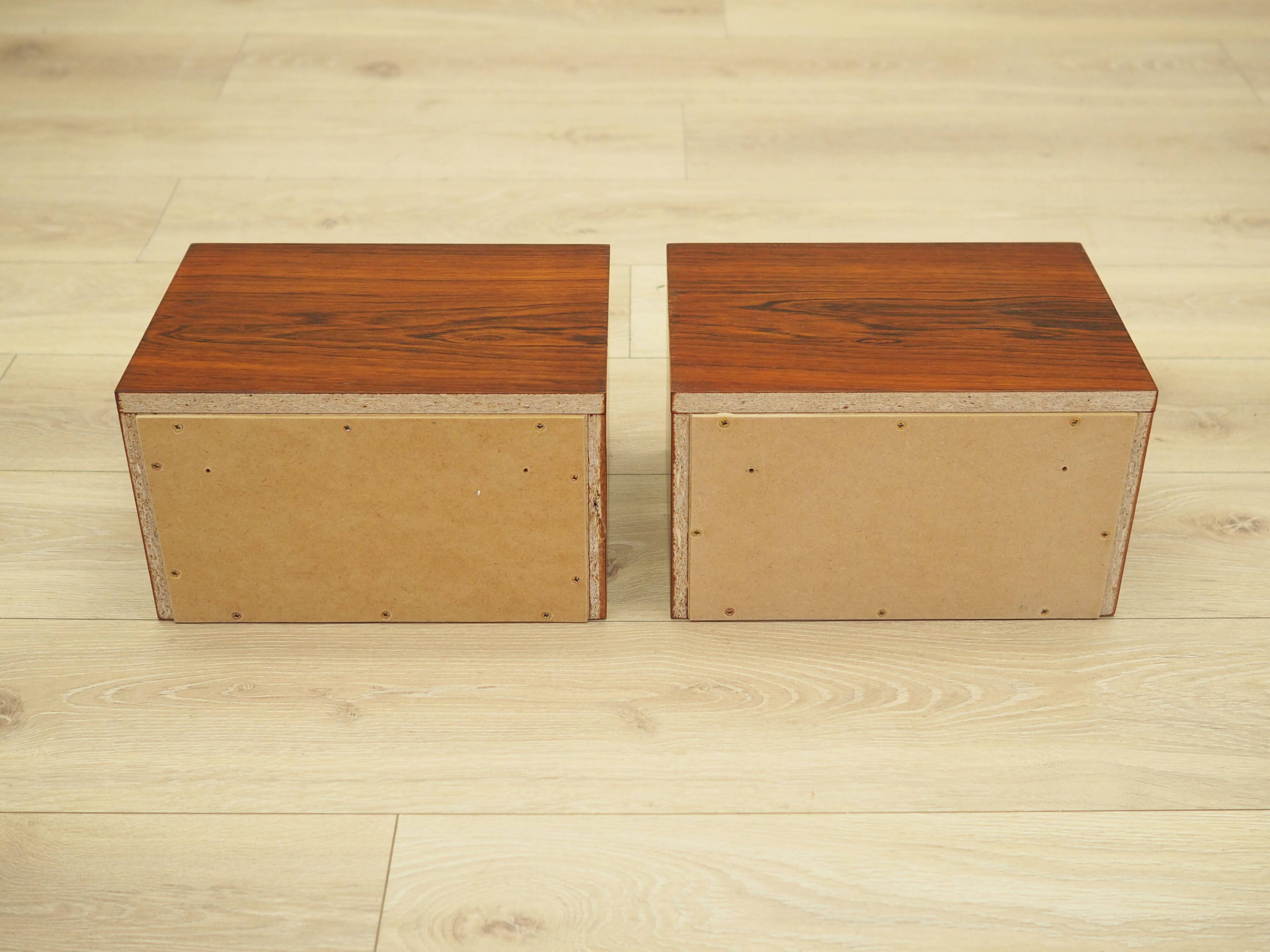 Set of two wall cabinets, Danish design, 1970s, production: Denmark