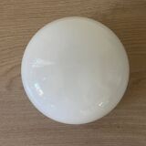 Vintage opaline glass ceiling light