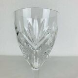 6 large Chantilly model stemmed glasses from Saint Louis, crystal, water or wine
