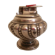 Silver metal table lighter