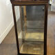 Counter display cabinet in wood and glass in Louis XVI style, 19th century.