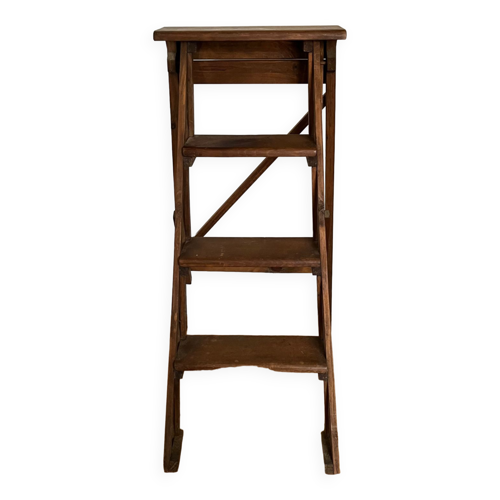 Wooden stepladder