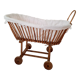 Antique doll cradle