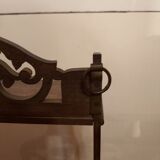 Openwork wall shelf walnut nineteenth