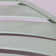 Round metal garden table, 1990