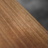 Vintage classic mid-century danish scandinavian modern teak bilateral desk, 1960s