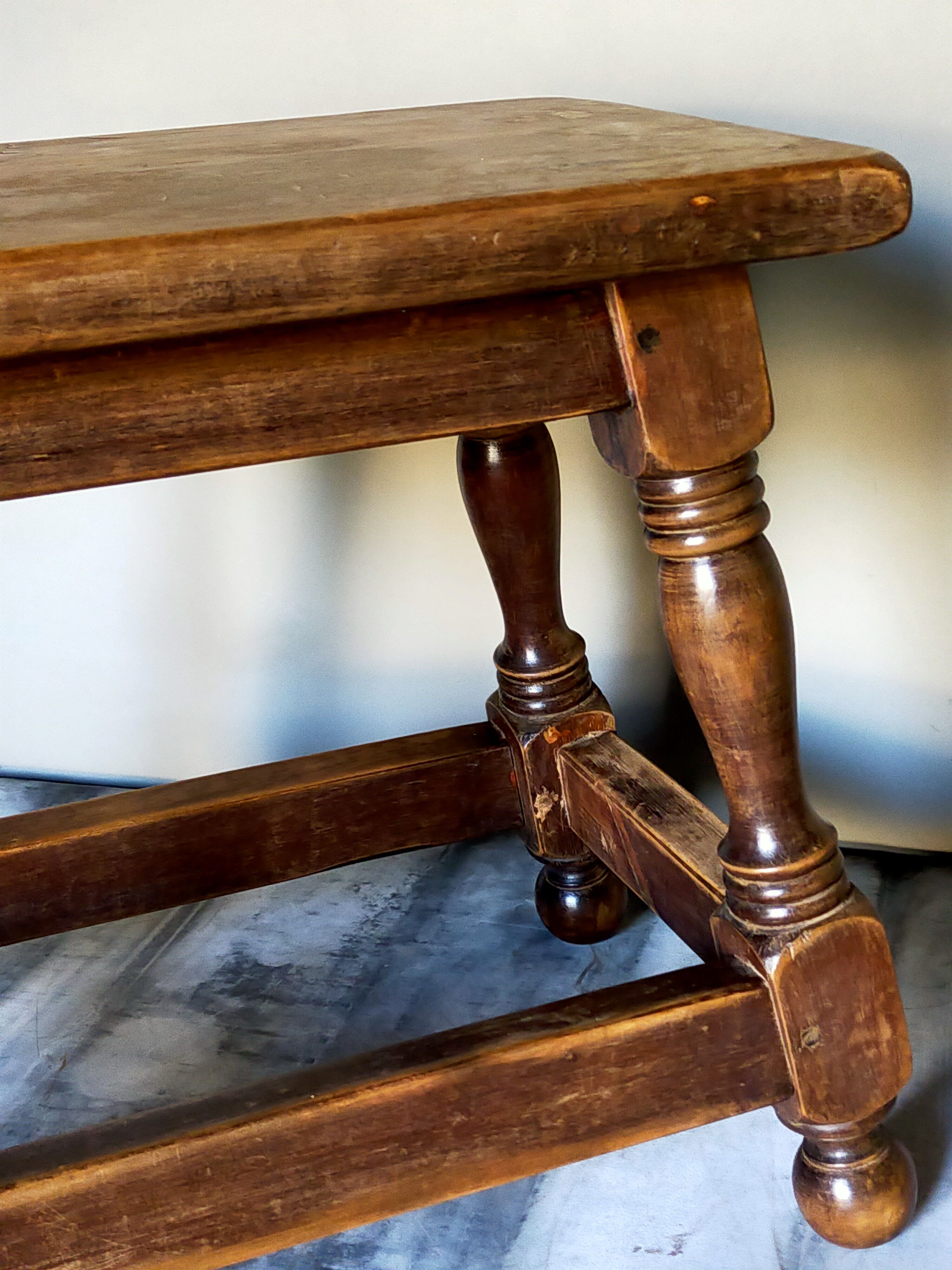 19th century wooden stool