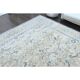 1970s Vintage Persian Handmade Wool Cotton Light Beige Area Rug