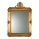Antique mirror in carved fir, France, mid-19th century.
