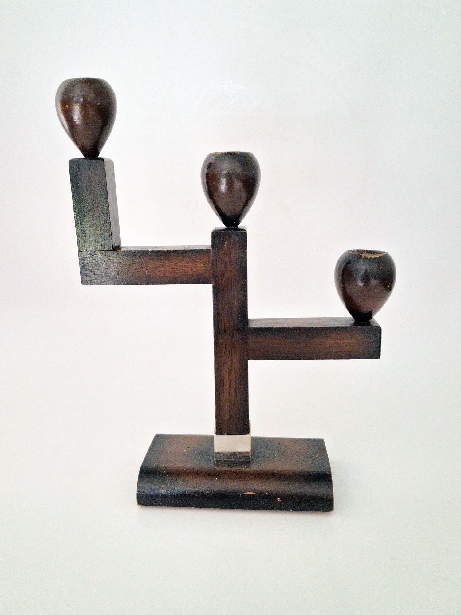 Art Deco candlestick set