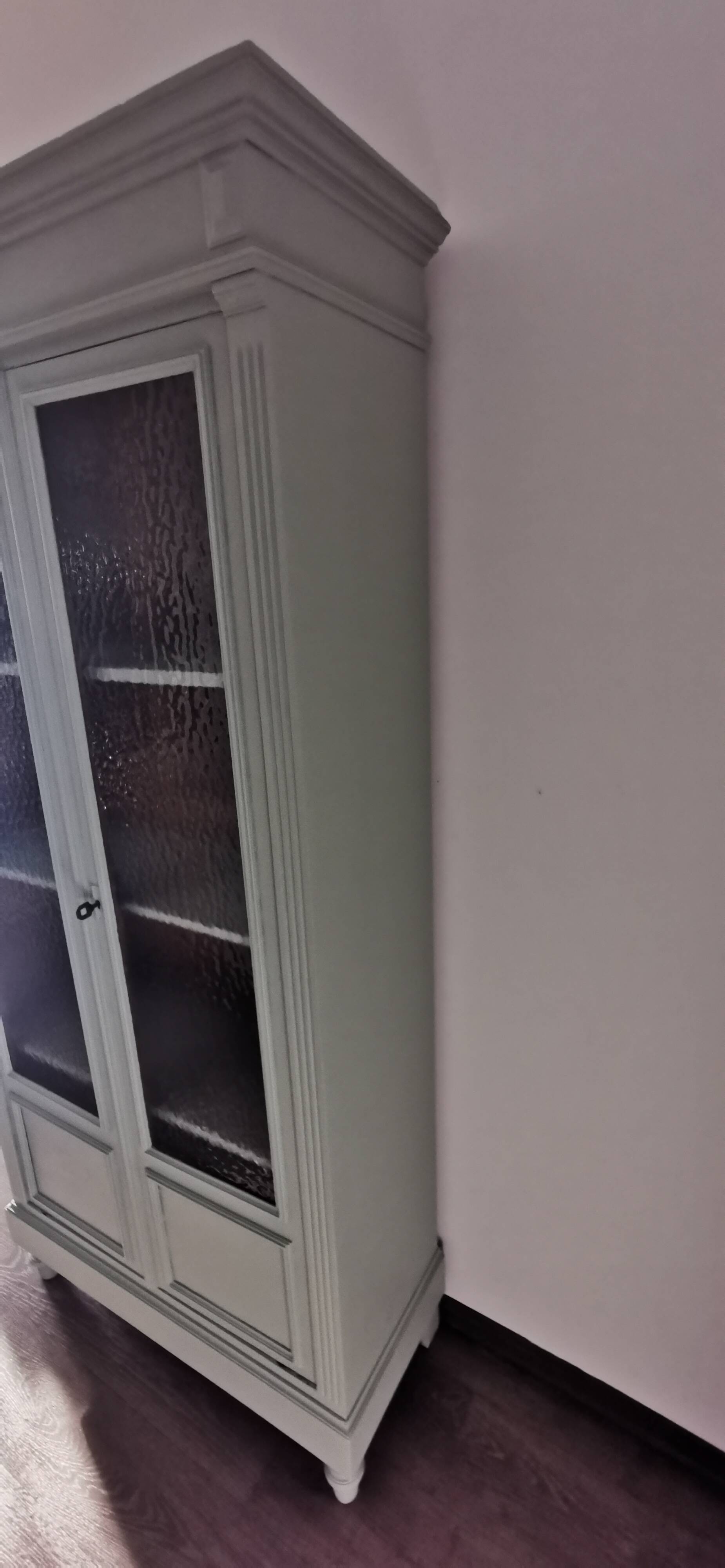 Parisian glass cabinet