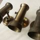 Trio of brass spots year 70