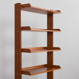 Italian free standing  teak wall unit