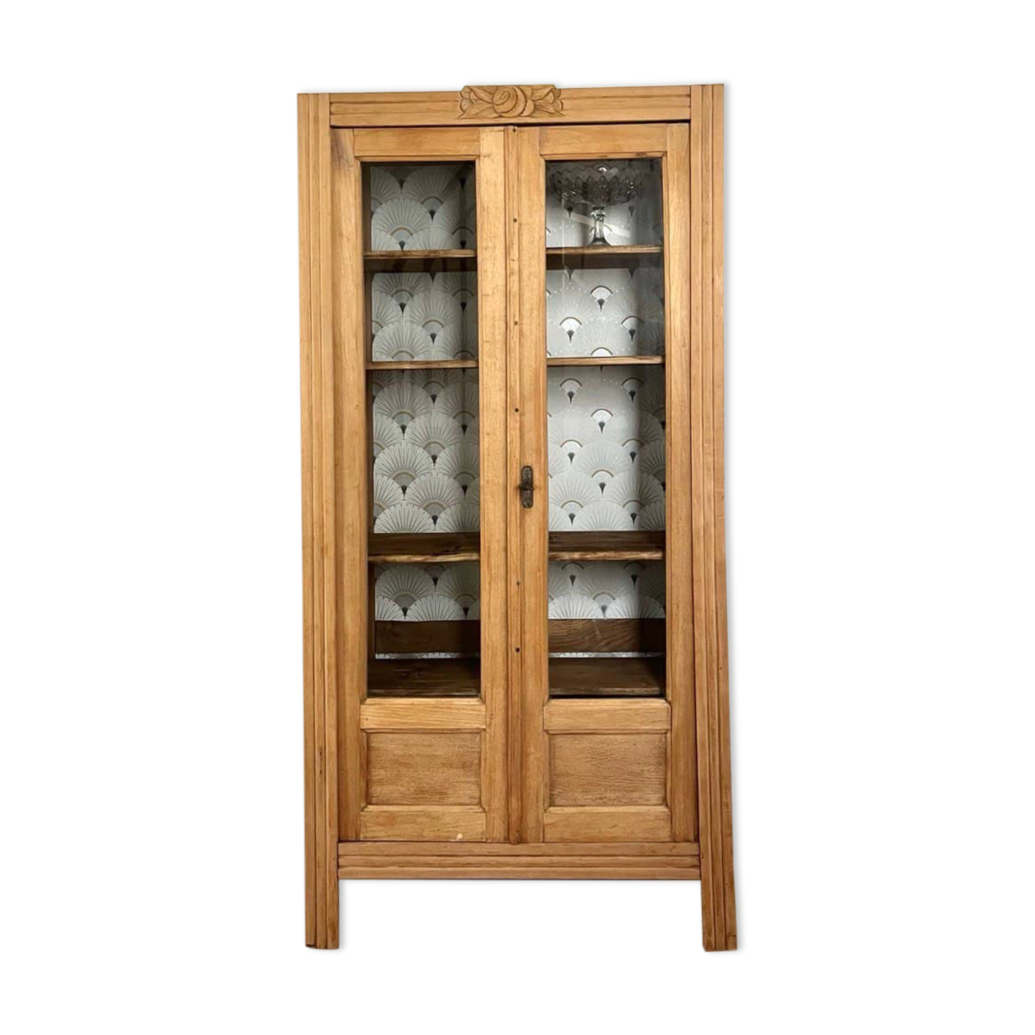 Art Deco glass cabinet