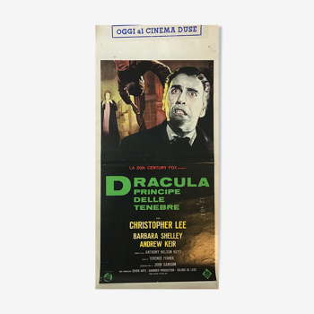 Original Italian cinema poster dracula, prince of darkness