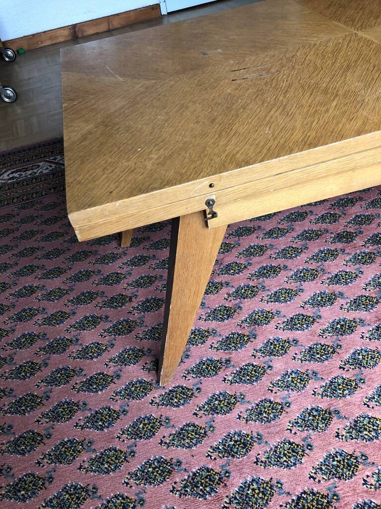 Vintage 60s transformable table
