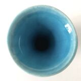 Vase à Pied Bleu