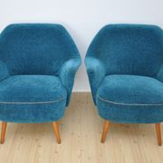 Superb pair of chairs 50 60 organic years