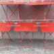 Folding bistro or garden table, made of metal. (Individually or in sets)