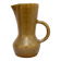 Digoin Brutalist Freeform Pitcher in Beige Stoneware Vintage 1960s