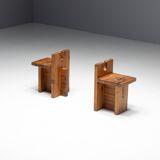 Sesc stools by lina bo bardi for sesc pompeia, brazil, 1970s