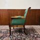 English Chesterfield Office Chair desk chair green