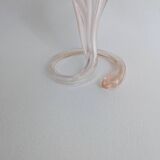 Murano blown glass trumpet vase