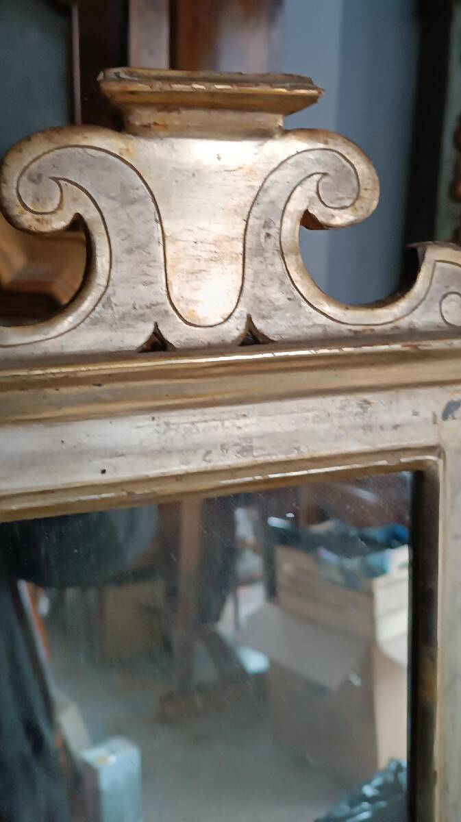 18th-century antique mirror frame from Mecca