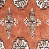 Oriental carpet silk wool