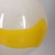 Vintage Space Age Italian Yellow Glass Chandelier, 1970s