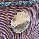 Vintage wicker chest