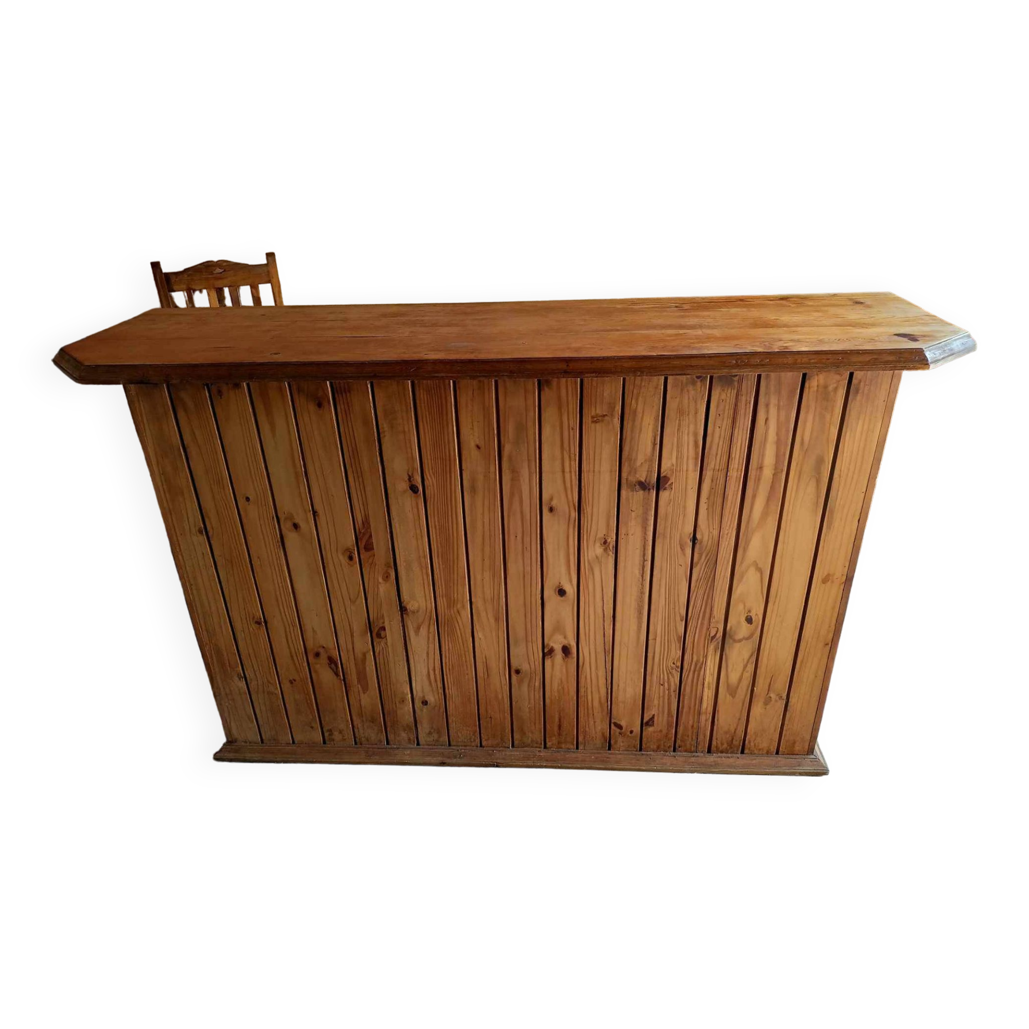 Wooden bar / counter / pine