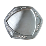Art Deco Style silver metal presentation tray