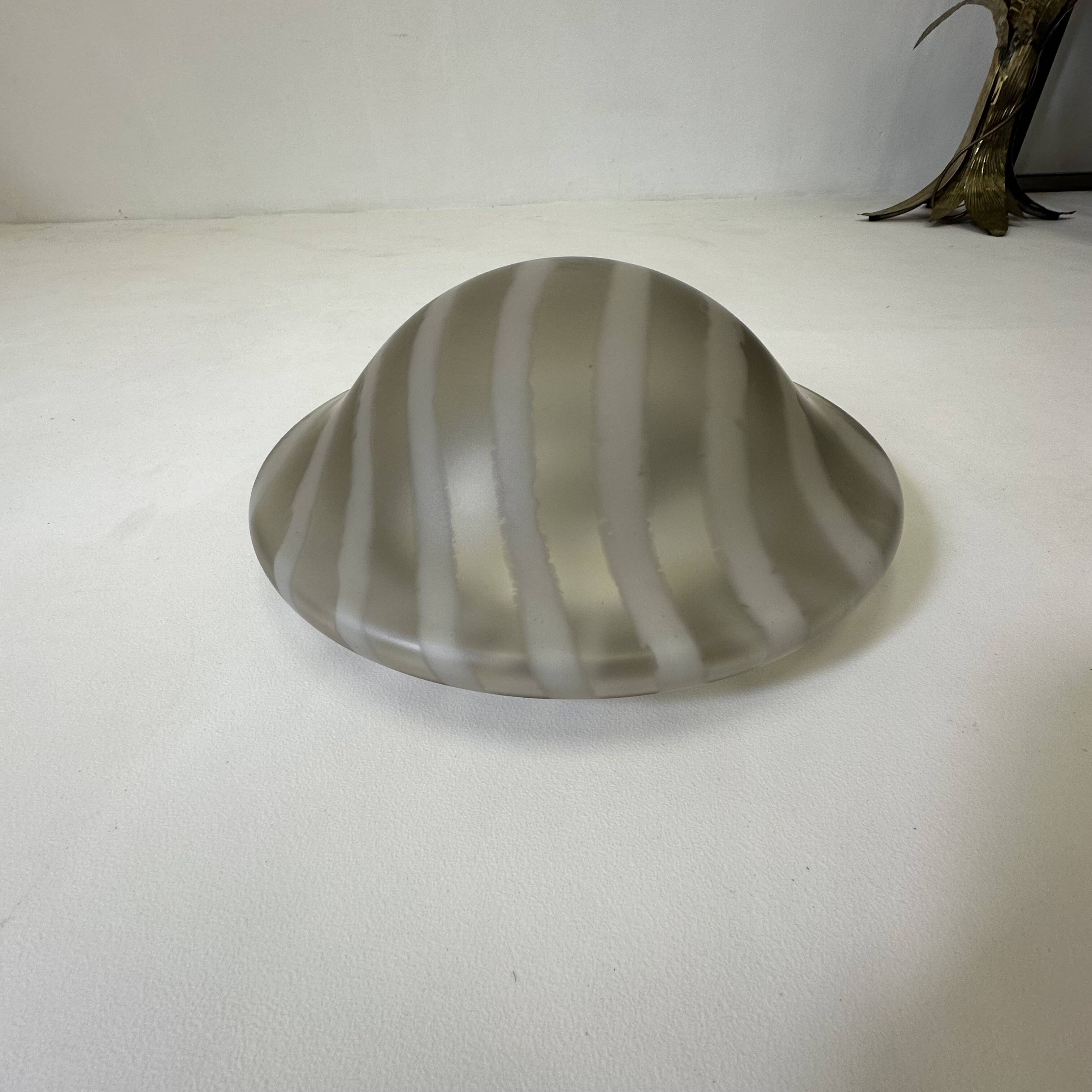 Peil & Putzler flush mount wall lamp ‘Zebra’ , 1970s Germany