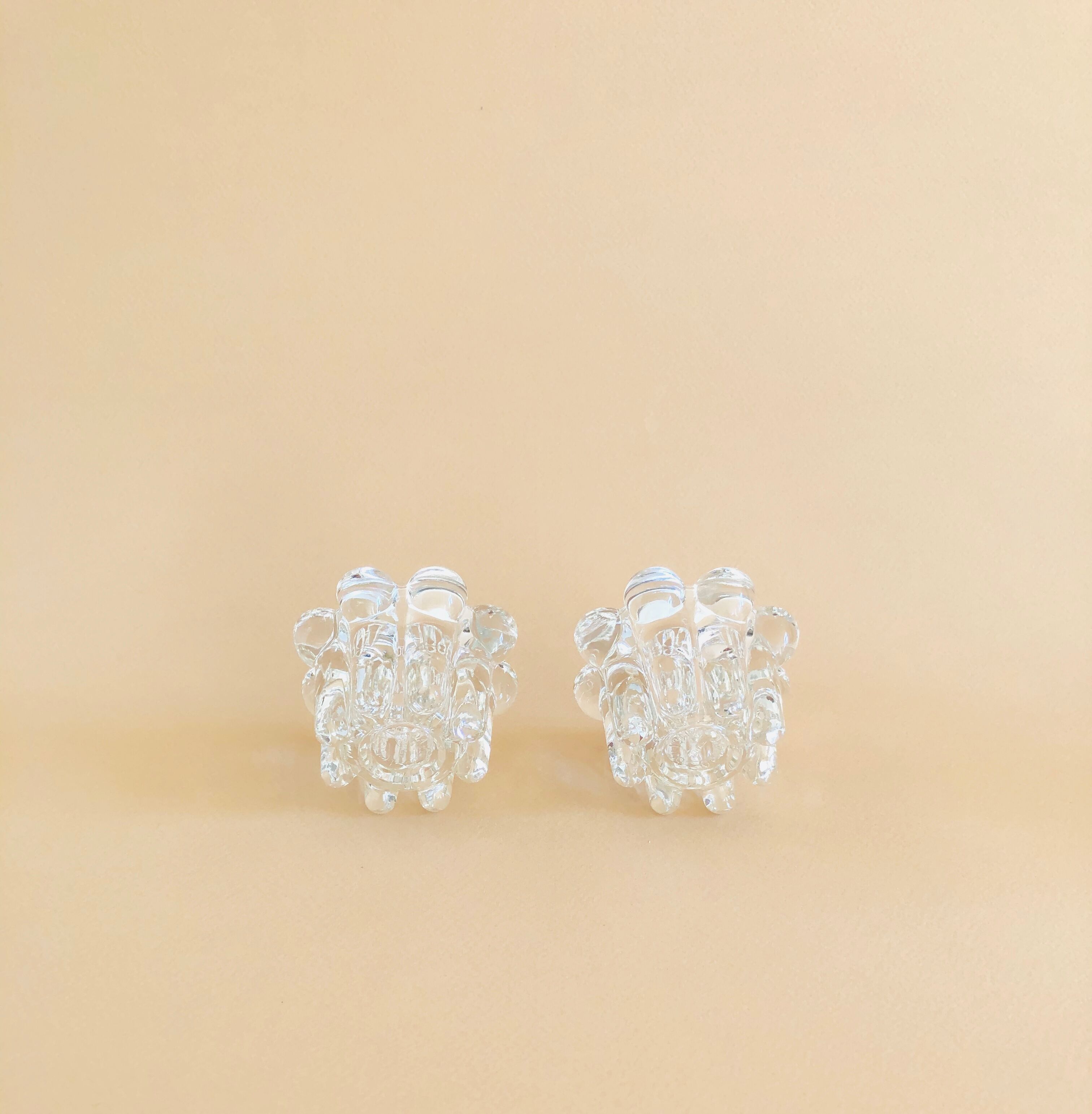 Pair of candlesticks Cognac Polignac