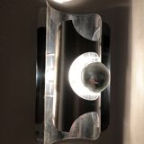 Wall lamp chrome space age 70's