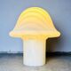 Large Model Glass Mushroom Table Lamp By Peill & Putzler, Germany 1960S