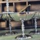 Stainless steel ice cream bowls