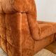 Chauffeuses/Fauteuils orange vintage