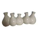 White ceramic soliflore