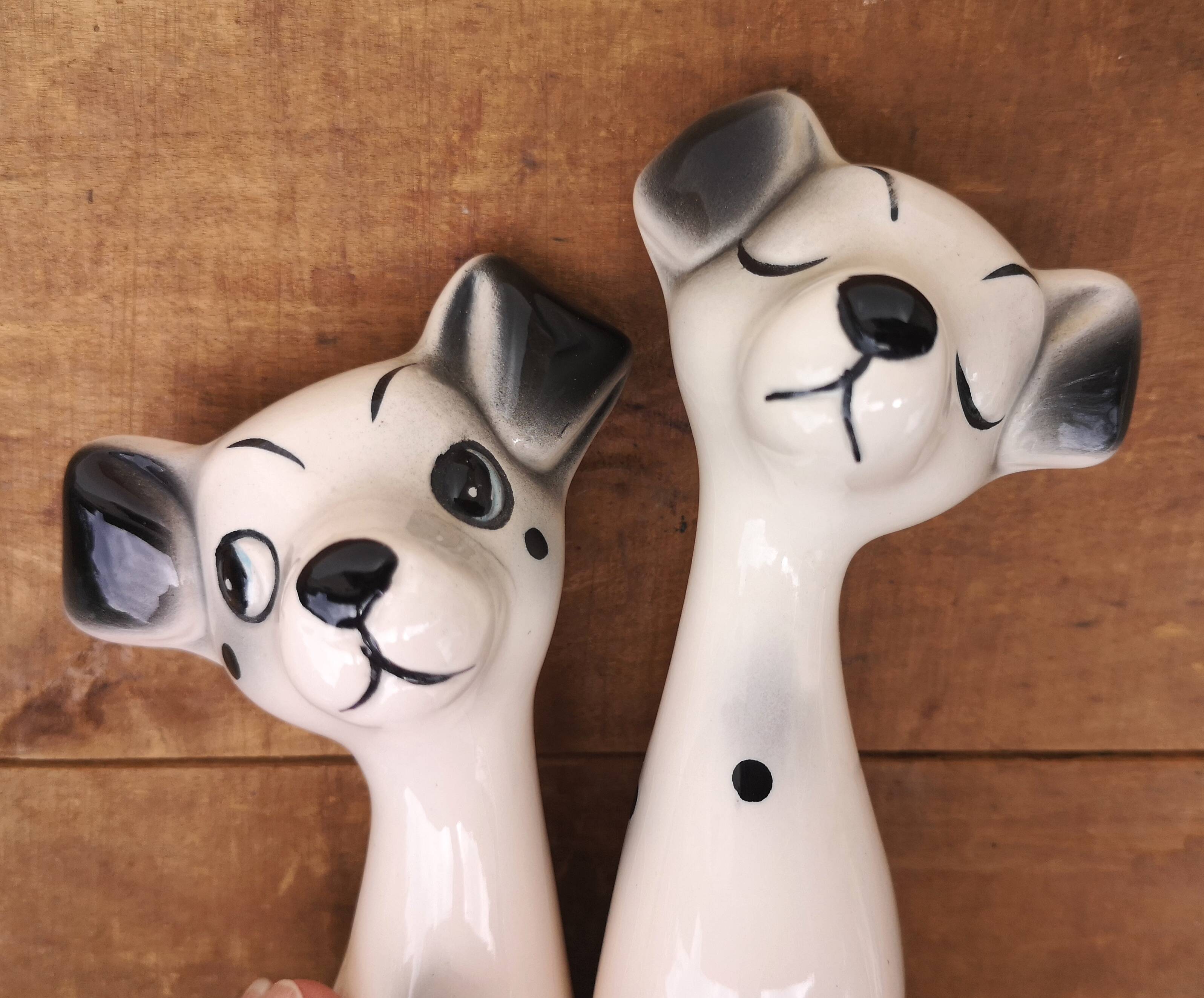 Vintage Dalmatian statuettes