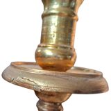 Paire de candélabres d'autel baroques