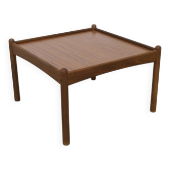 Table basse vintage avec plateau réversible, années 1960