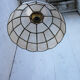 Hanging in mother-of-pearl and brass