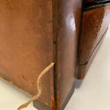 Leather club armchair 1930