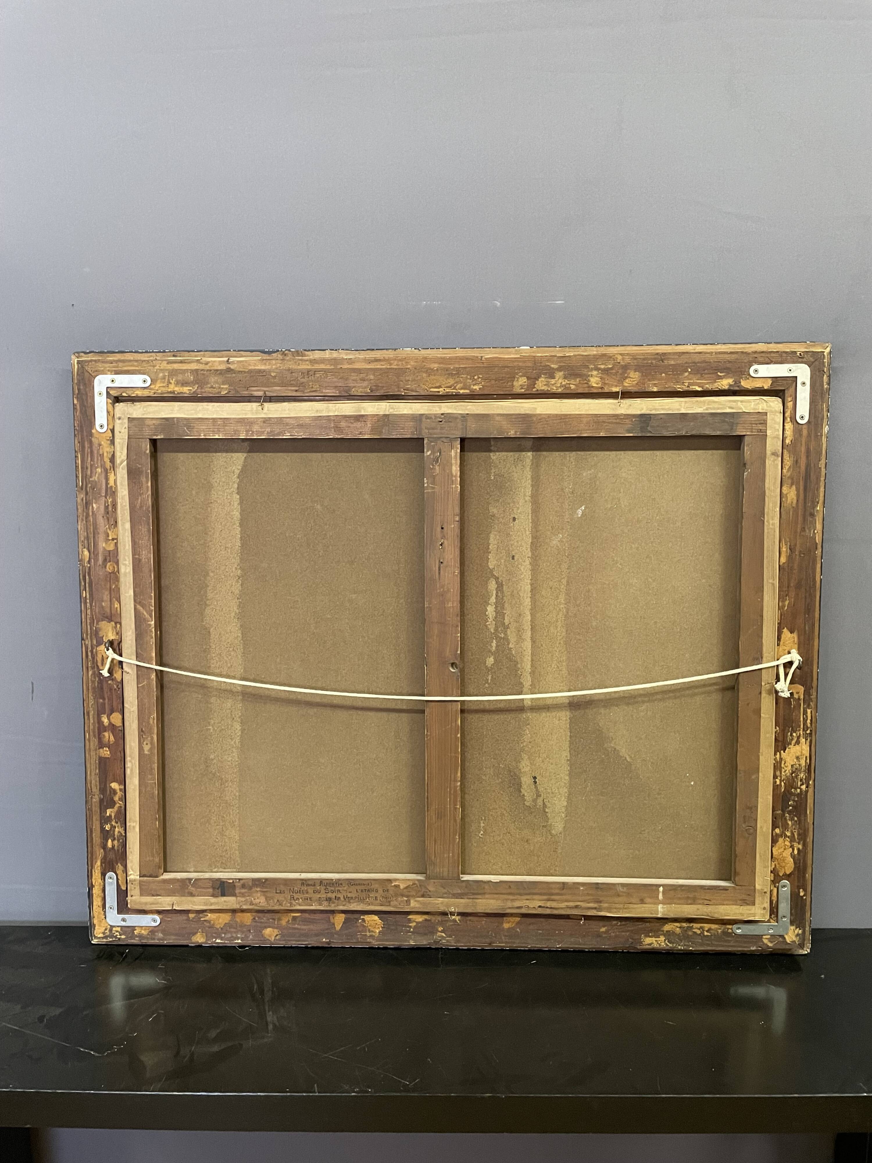 André albertin "the evening clouds"