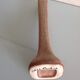 Vase soliflore in beige cermal from Vallauris / vintage 60s-70s