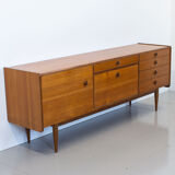 1960s Teak & Afromosia Sideboard designed by Robert Heritage