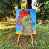 Huile sur toile
